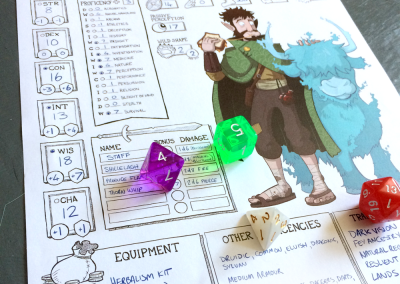 D&D Character Sheets